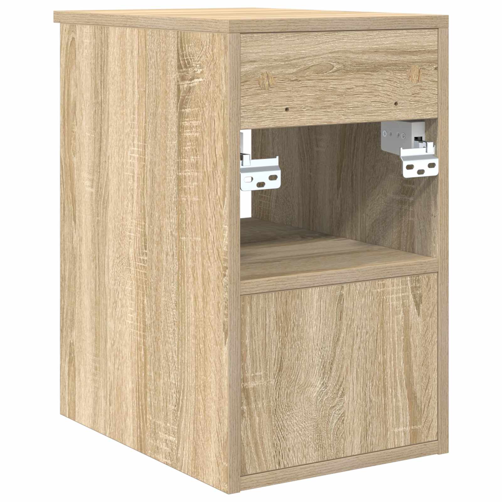 vidaXL Bathroom Cabinet In-between Sonoma Oak 30 x 41 x 50 cm 6