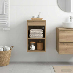 vidaXL Bathroom Cabinet In-between Artisan Oak 30 x 44.5 x 50 cm 4