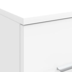 vidaXL Bathroom Cabinet In-between White 30 x 35 x 50 cm 6