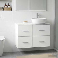 vidaXL Bathroom Cabinet In-between White 30 x 35 x 50 cm 3
