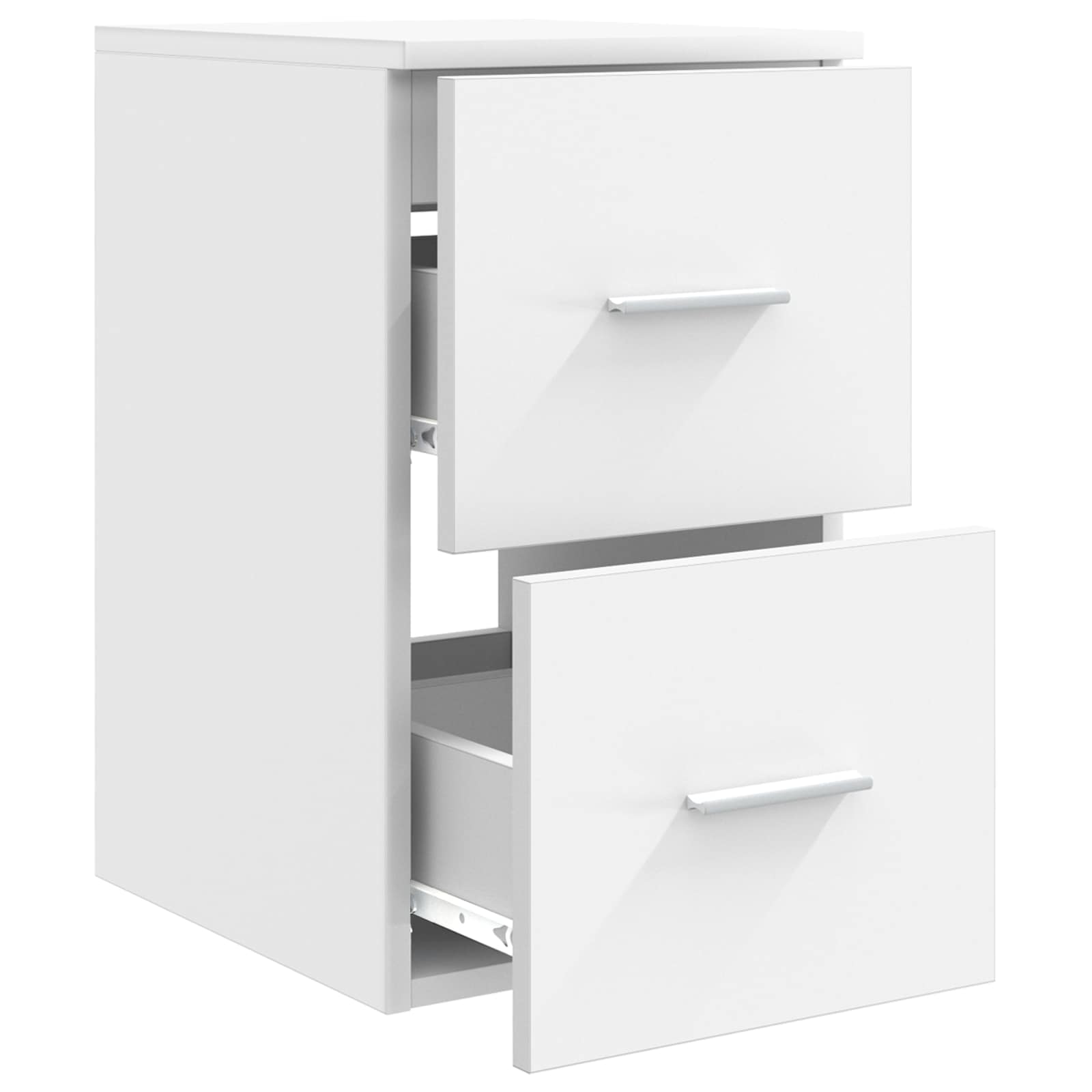 vidaXL Bathroom Cabinet In-between White 30 x 35 x 50 cm 4