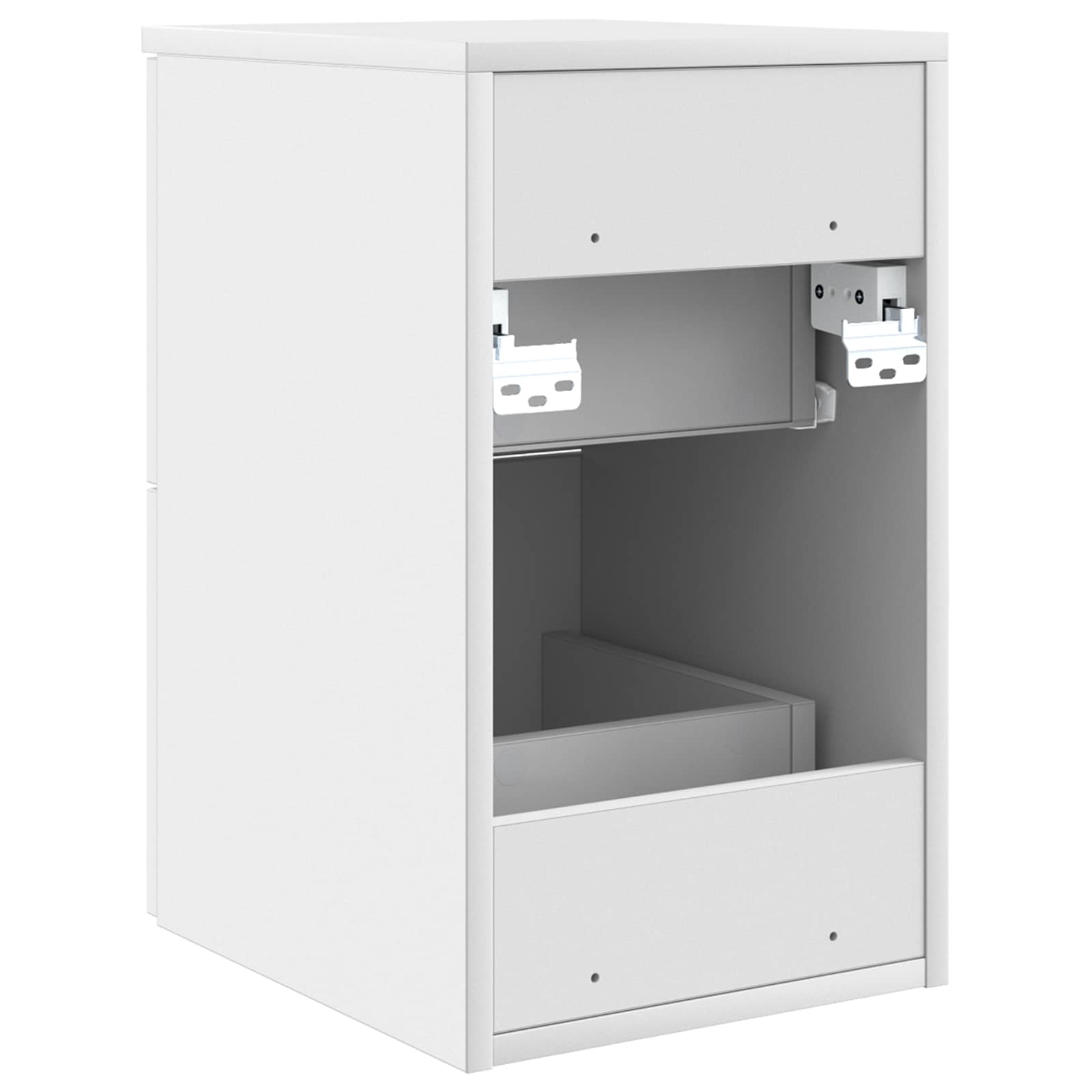 vidaXL Bathroom Cabinet In-between White 30 x 35 x 50 cm 5