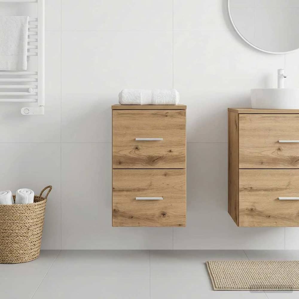 Bathroom Cabinet Engineered Wood 30 x 41 x 50 cm Old wood