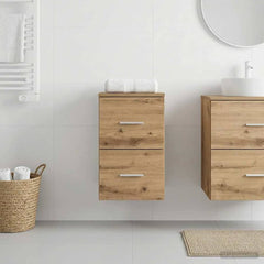 Bathroom Cabinet Engineered Wood 30 x 41 x 50 cm Old wood