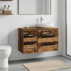 Bathroom Cabinet Engineered Wood 30 x 41 x 50 cm Artisan oak
