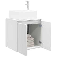 Wall-mounted Bathroom Sink Cabinet 53 x 35 x 80 cm White