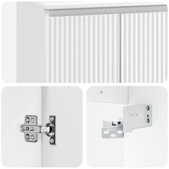Wall-mounted Bathroom Sink Cabinet White