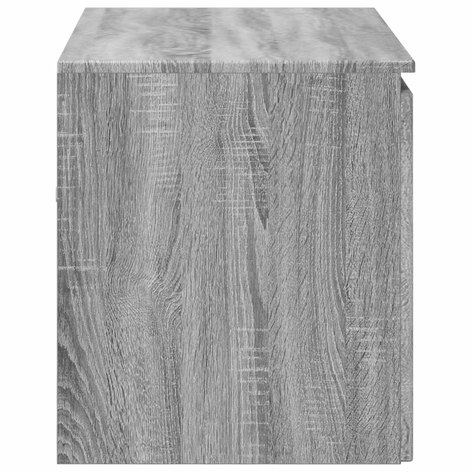vidaXL Wall-mounted Bathroom Cabinet Grey Sonoma 62.5 x 44.5 x 50 cm 4