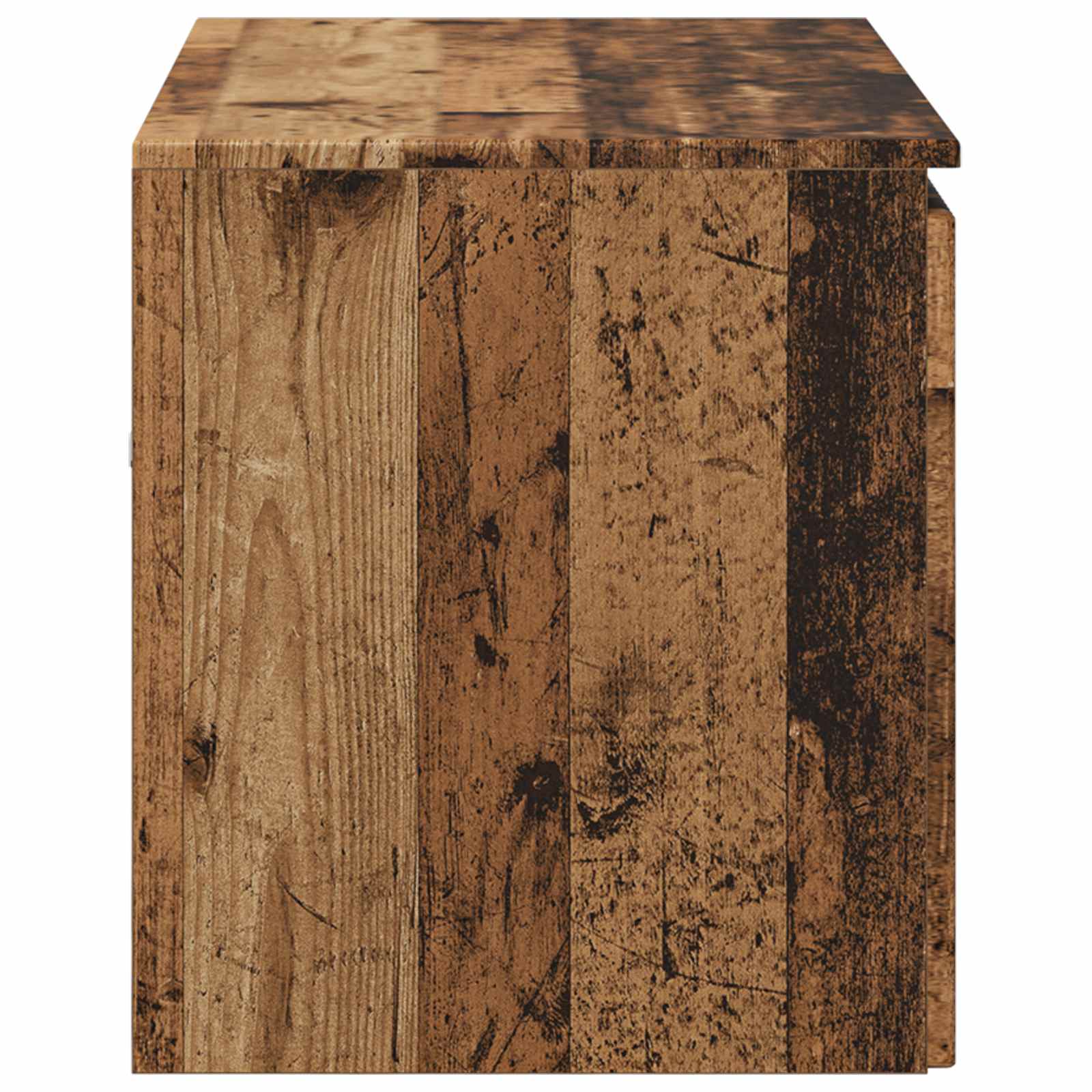 vidaXL Wall-mounted Bathroom Cabinet Old Wood 62.5 x 44.5 x 50 cm 4