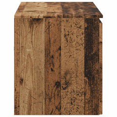 vidaXL Wall-mounted Bathroom Cabinet Old Wood 62.5 x 44.5 x 50 cm 4
