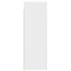 vidaXL Wall-mounted Bathroom Cabinet White 33 x 34.5 x 100 cm 4