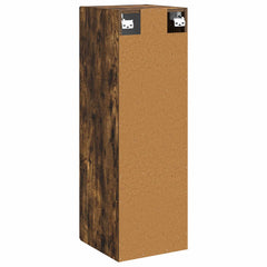 vidaXL Wall-mounted Bathroom Cabinet Smoked Oak 33 x 34.5 x 100 cm 5