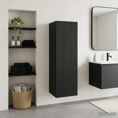 Wall-mounted Bathroom Cabinet 33 x 34.5 x 60 cm Black