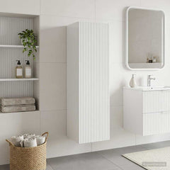 Wall-mounted Bathroom Cabinet 33 x 34.5 x 60 cm High gloss white