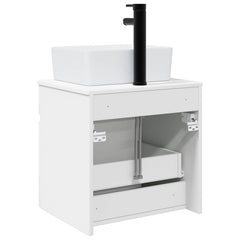 Wall-mounted Bathroom Sink Cabinet 49 x 41 x 80 cm White