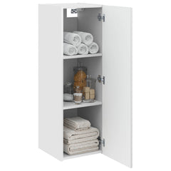 vidaXL Wall-mounted Bathroom Cabinet White 33 x 34.5 x 100 cm 3