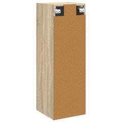 vidaXL Wall-mounted Bathroom Cabinet Sonoma Oak 33 x 34.5 x 100 cm 5