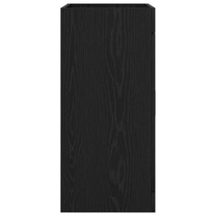 vidaXL Bathroom Under Sink Cabinet Black Oak 78.5 x 37.5 x 81 cm 5