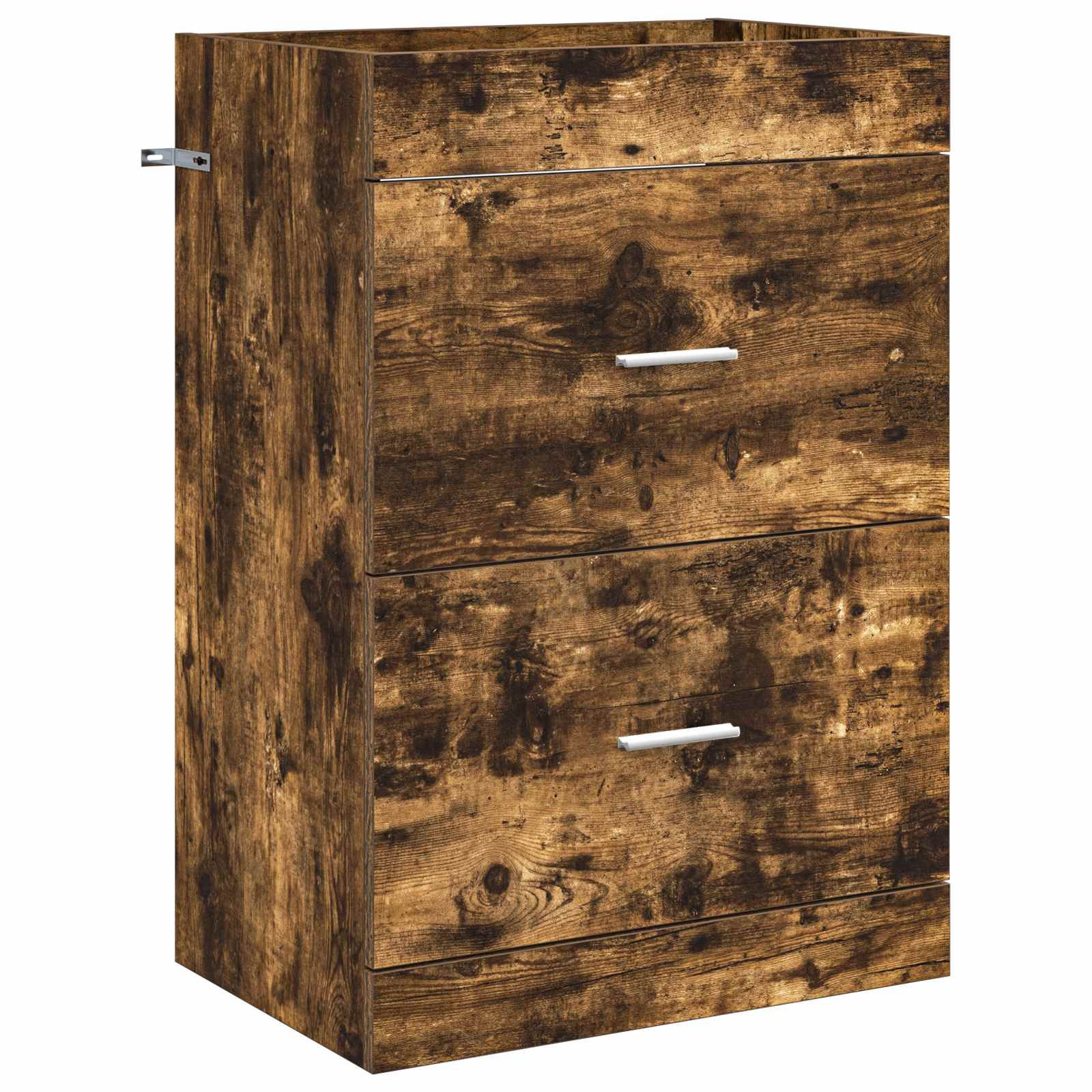 vidaXL Bathroom Under Sink Cabinet Smoked Oak 56 x 37.5 x 81 cm 2