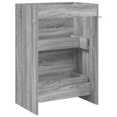 vidaXL Bathroom Under Sink Cabinet Grey Sonoma 56 x 37.5 x 81 cm 6