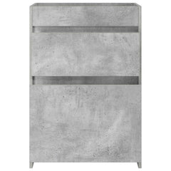 vidaXL Bathroom Under Sink Cabinet Concrete Grey 56 x 37.5 x 81 cm 4