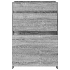 vidaXL Bathroom Under Sink Cabinet Grey Sonoma 56 x 37.5 x 81 cm 4