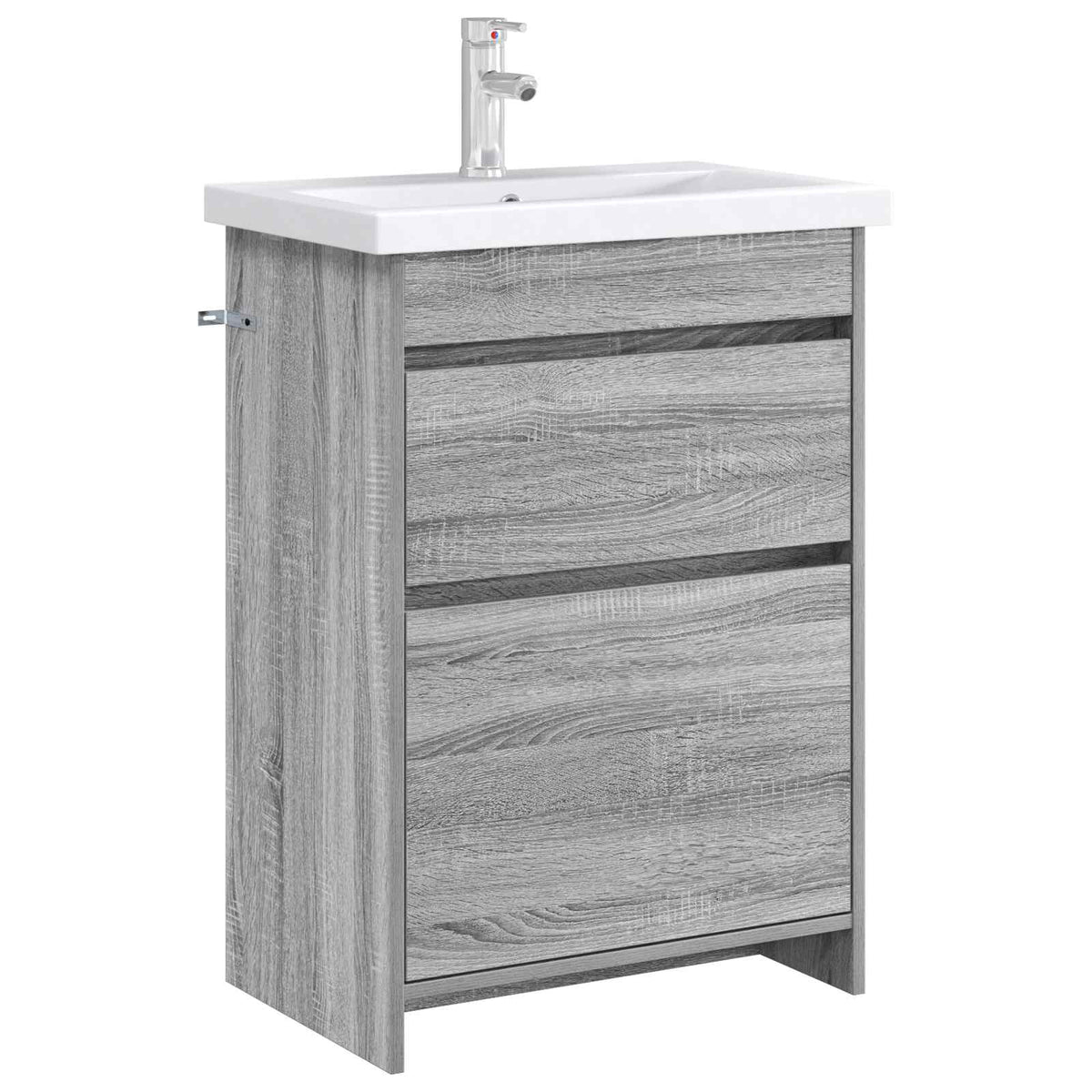 Bathroom under Sink Cabinet Grey sonoma