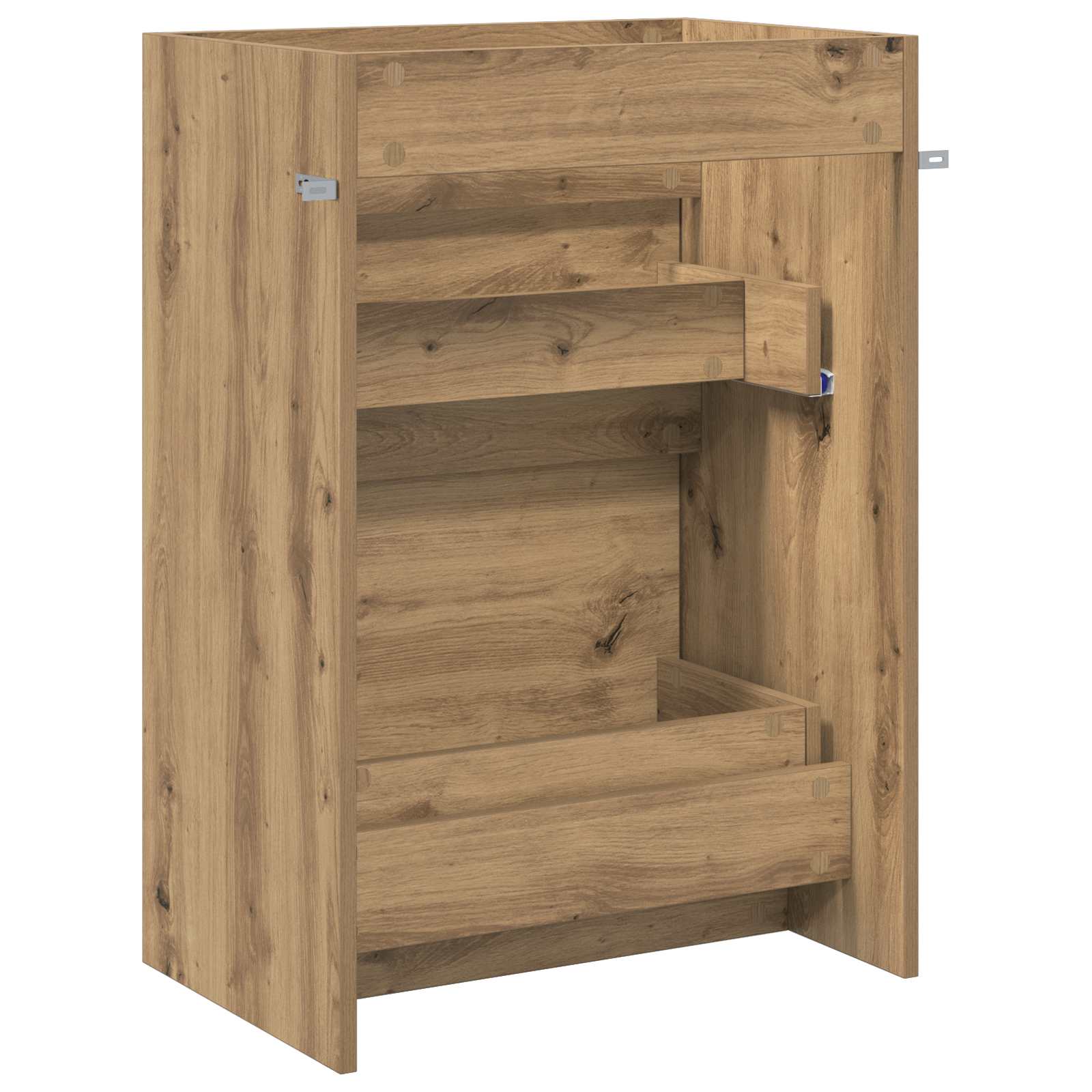 vidaXL Bathroom Under Sink Cabinet Artisan Oak 56 x 37.5 x 81 cm 6