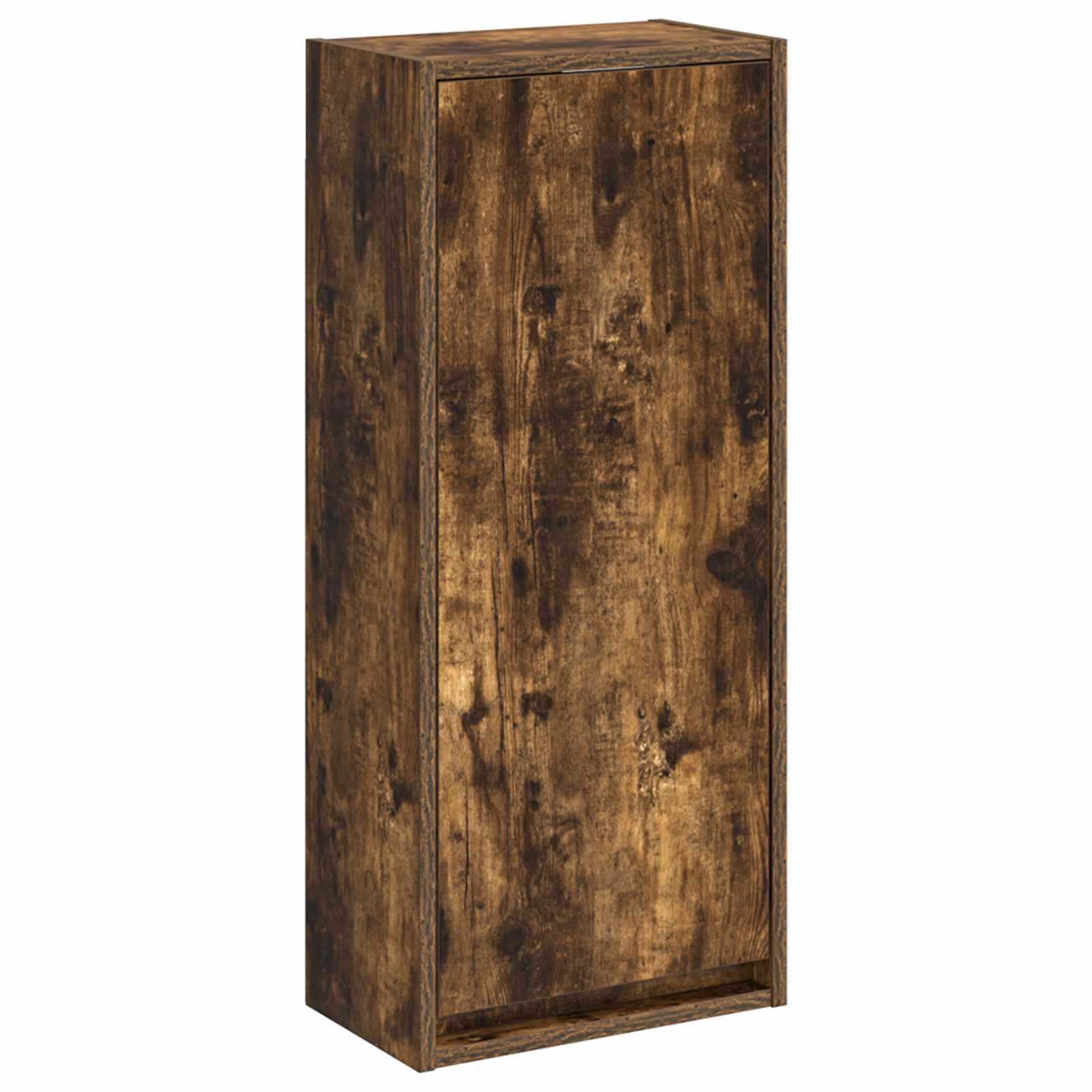 vidaXL Wall-mounted Sink Vanity Smoked Oak 35 x 20 x 81 cm 2