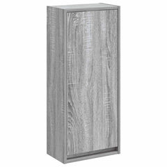 vidaXL Wall-mounted Sink Vanity Grey Sonoma 35 x 20 x 81 cm 2