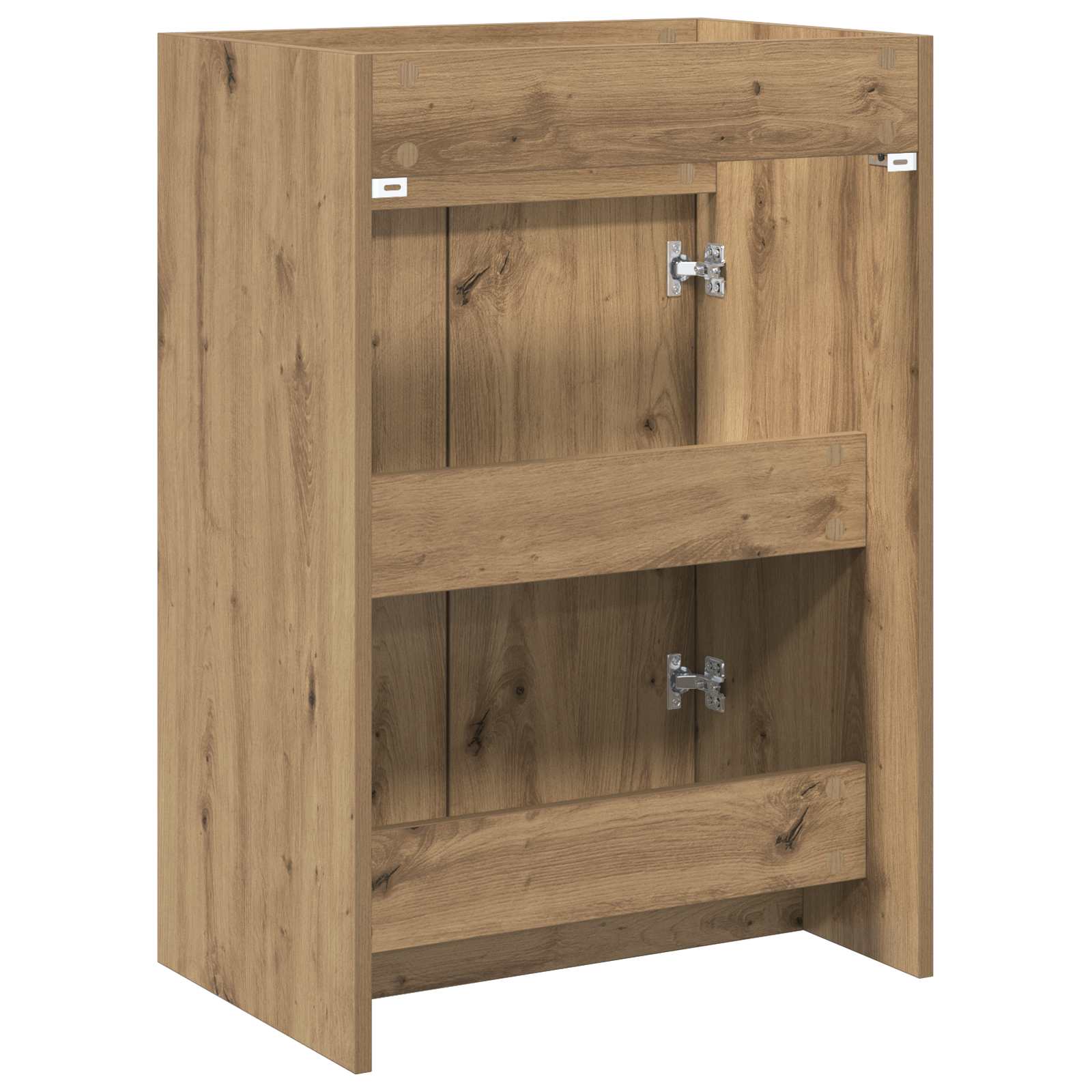 vidaXL Bathroom Under Sink Cabinet Artisan Oak 56 x 37.5 x 81 cm 6