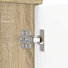 vidaXL Bathroom Under Sink Cabinet Sonoma Oak 78.5 x 37.5 x 81 cm 6