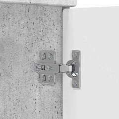 vidaXL Bathroom Under Sink Cabinet Concrete Grey 78.5 x 37.5 x 81 cm 6