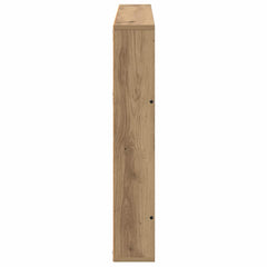 vidaXL Magazine Rack Artisan Oak 100 x 12 x 70 cm Engineered Wood 6