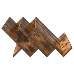 vidaXL Magazine Rack Smoked Oak 65 x 53 x 28.5 cm Engineered Wood 6