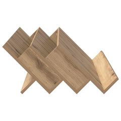 vidaXL Magazine Rack Artisan Oak 90 x 53 x 28.5 cm Engineered Wood 6