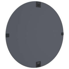 vidaXL Wall Mirror Round Ø 70 cm Tempered Glass 5