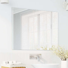vidaXL Wall Mirror Rectangular 80 x 60 cm Tempered Glass 3