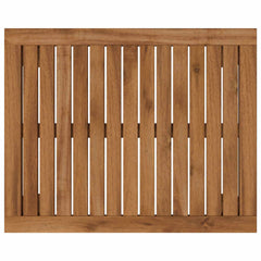 vidaXL Coffee Table Natural 50 x 60.5 x 36 cm Solid Acacia Wood 6