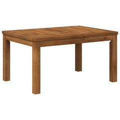 vidaXL Coffee Table Natural 50 x 68.5 x 36 cm Solid Acacia Wood 2