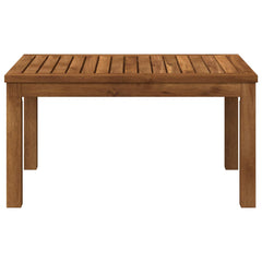 vidaXL Coffee Table Natural 50 x 68.5 x 36 cm Solid Acacia Wood 4