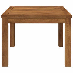 vidaXL Coffee Table Natural 50 x 68.5 x 36 cm Solid Acacia Wood 5