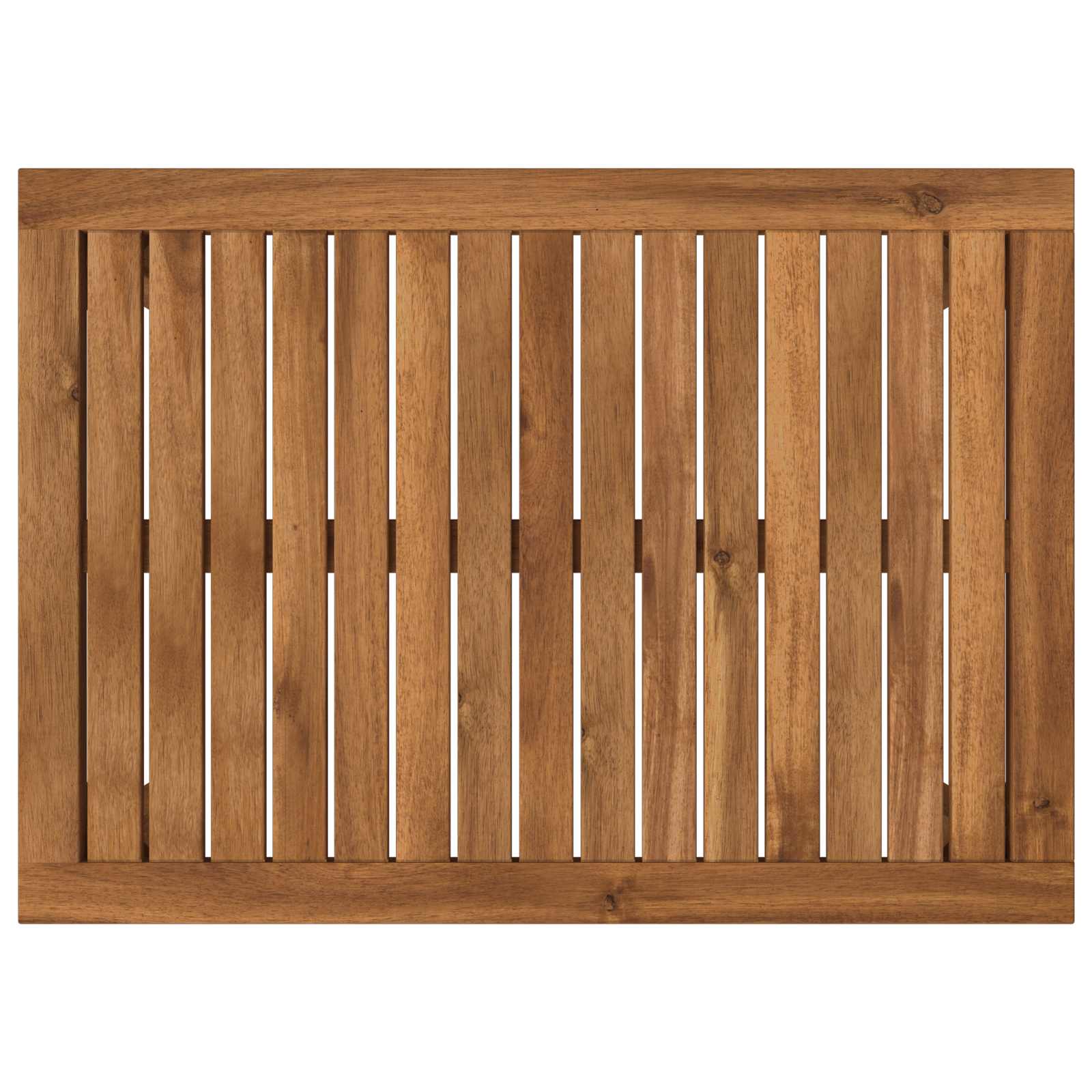 vidaXL Coffee Table Natural 50 x 68.5 x 36 cm Solid Acacia Wood 6
