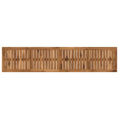 vidaXL Garden Bench 161 x 35 x 45 cm Solid Acacia Wood Rectangular 5