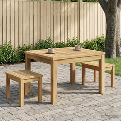 vidaXL Coffee Table White 50 x 60.5 x 36 cm Solid Acacia Wood 1