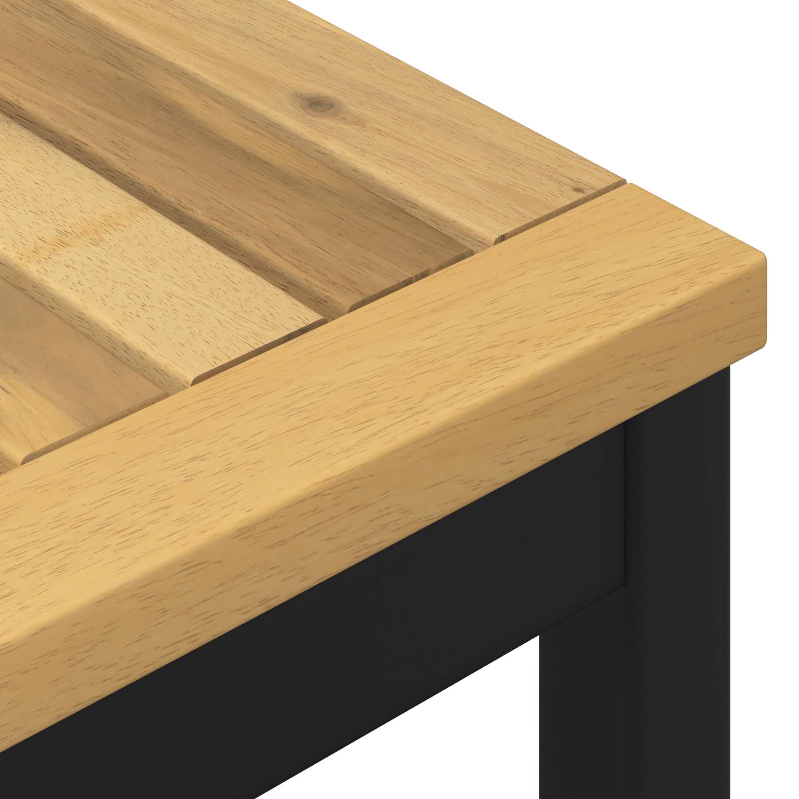 vidaXL Garden Bench 80.5 x 35 x 45 cm Solid Acacia Wood Rectangular 6