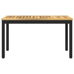 vidaXL Garden Bench 80.5 x 35 x 45 cm Solid Acacia Wood Rectangular 3