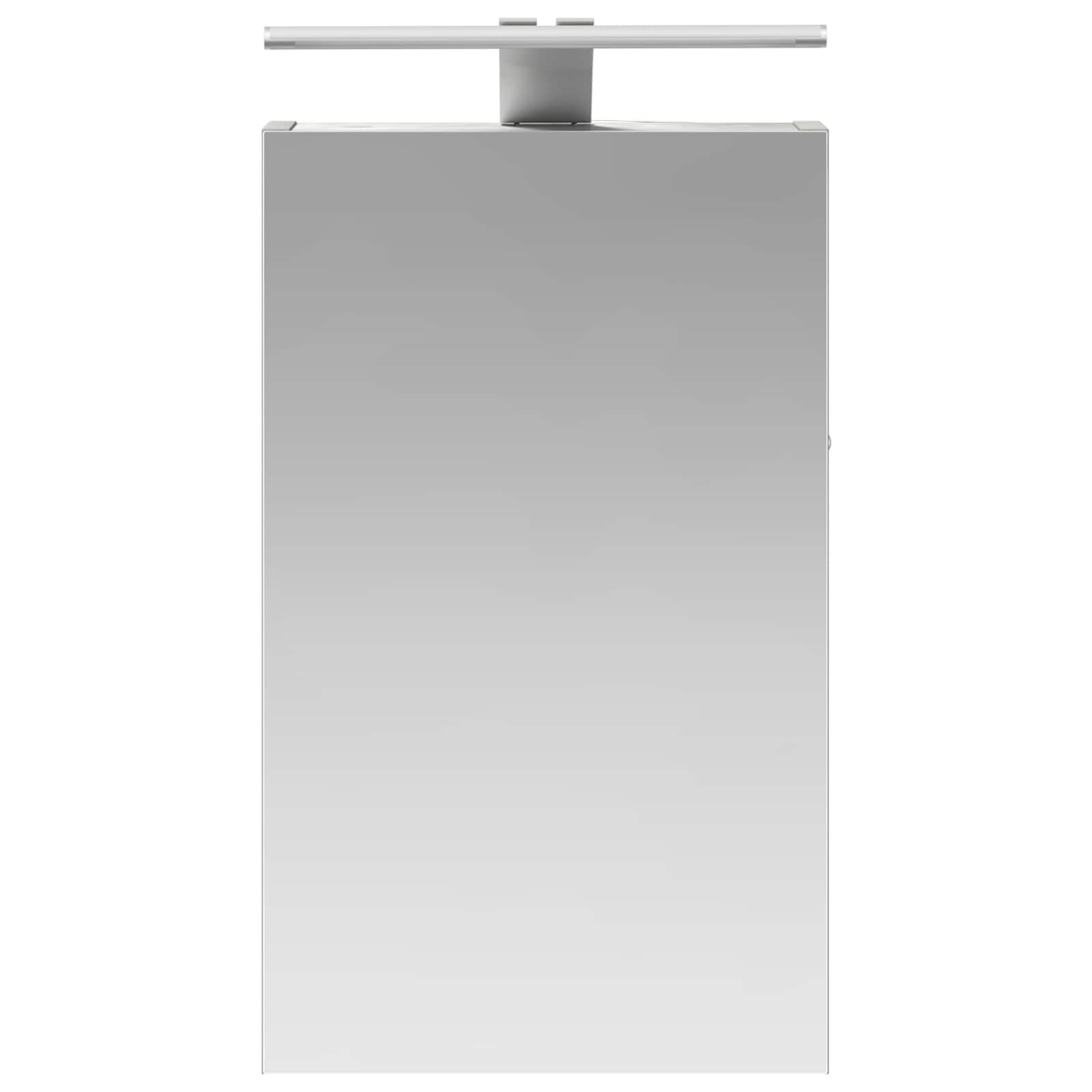 vidaXL Bathroom Mirror Cabinet Concrete Grey 30 x 10.5 x 50 cm 6