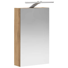 vidaXL Bathroom Mirror Cabinet Artisian Oak 30 x 10.5 x 50 cm 5
