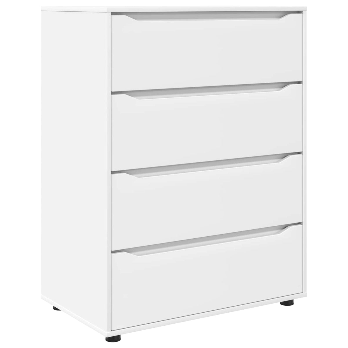 Storage Cabinets 80 x 48 x 105 cm Engineered Wood Depth 48 cm Height 105 cm Width 80 cm White